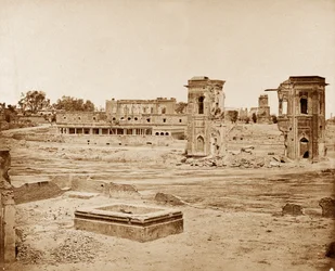 Algemeen Uitzicht op de Residentie, Lucknow